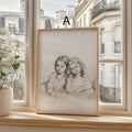 Moderne Vintage Kunst Poster · Geschenkidee · Blumen Porträt Stillleben Klassische Wandkunst · Dekoprint ohne Rahmen-2