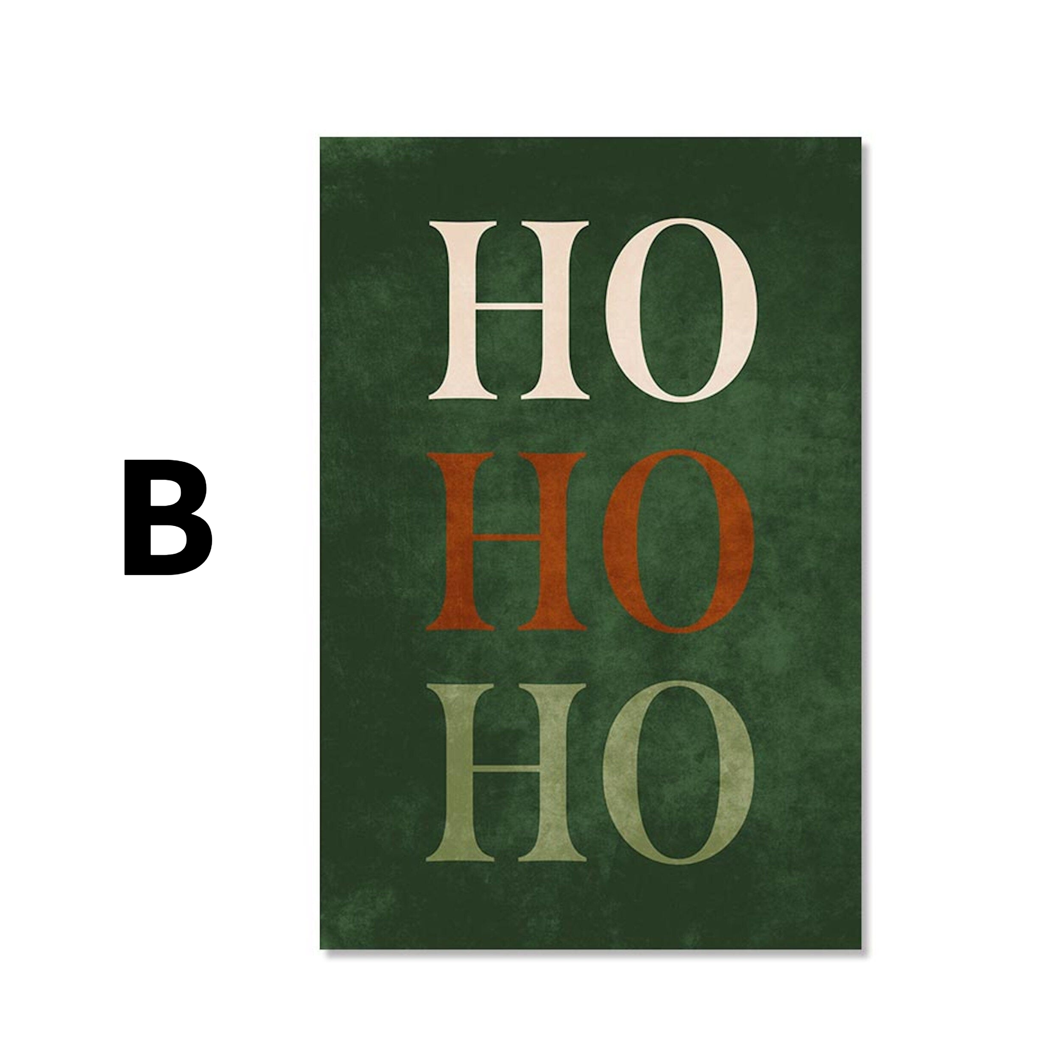 Poster Weihnachtesbaum mit Geschenken als Deko Print ohne Rahmen-3