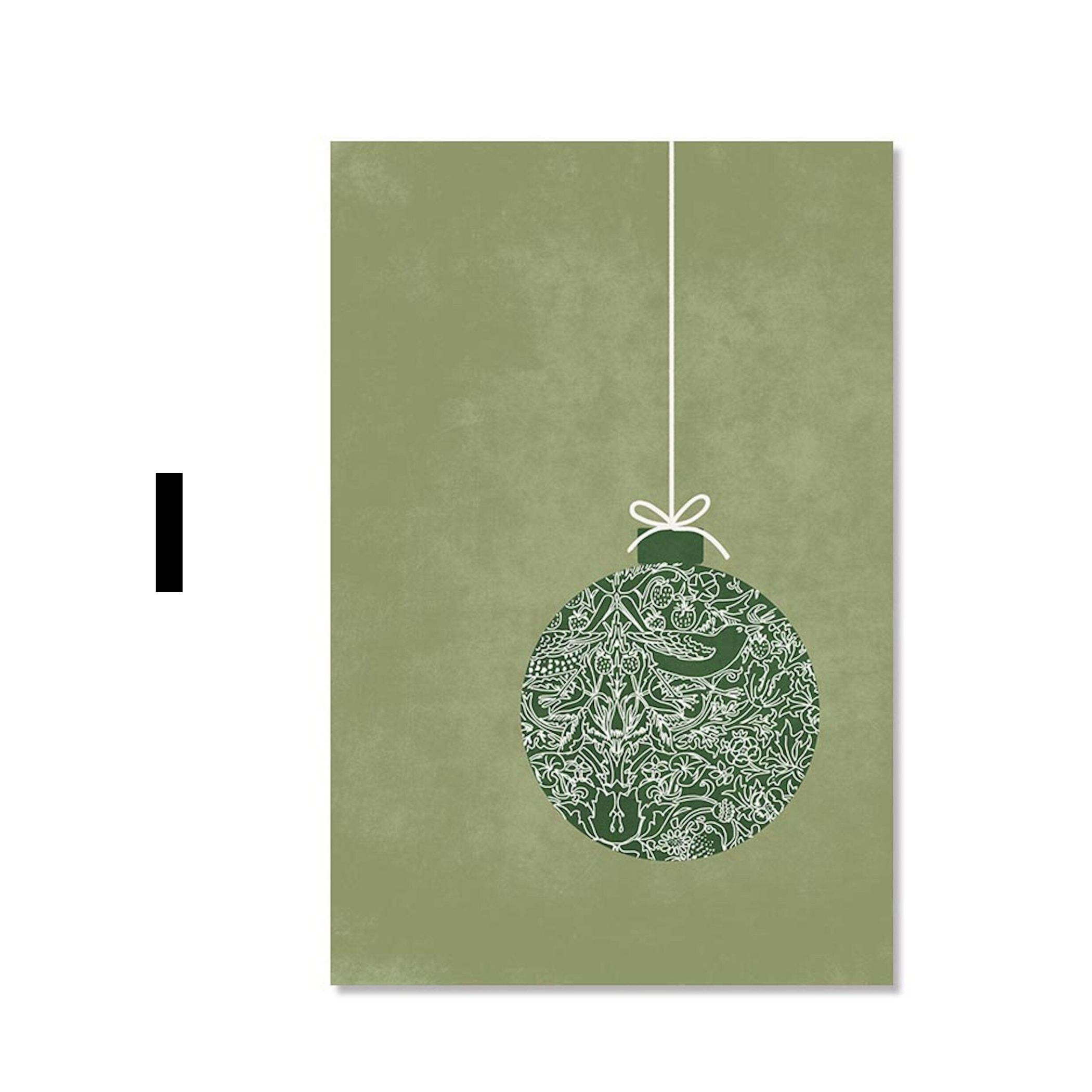 Poster Weihnachtesbaum mit Geschenken als Deko Print ohne Rahmen-10