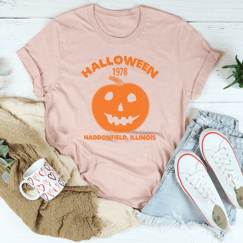 Camiseta Halloween Calabaza – Diseño Terrorífico para Mujer y Hombre